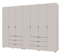 Шкаф Дорос Геллар кашемир 7 дверной 271,2 см