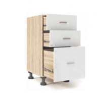 Тумба нижняя КН-19 80 см Лора глянец