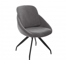 Стул поворотный R-65 серый