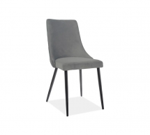 Стул Piano B Matt Velvet серый