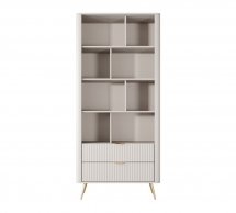 Стеллаж 2S Беж/Золотые ножки Lante