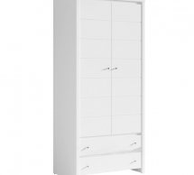Шкаф SZF2D2S ВМК Украина Кристина 2 дверный белый 90 см