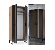 Шафа КС Лайн Декор 2 дверна дуб аппалачі 100 см