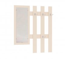 Вешалка с зеркалом Лира