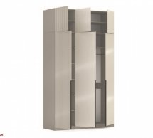 Шкаф 3Д + антресоль 3Д Лайн Элегант