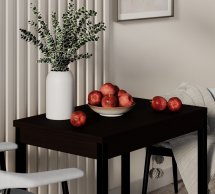 Стол-трансформер Lunch Венге/Чёрный