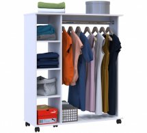 Гардеробная стойка Д1 белый 