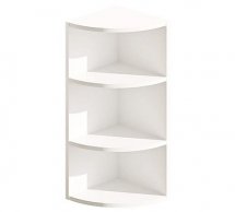  Шкаф верхний В30.72/В30.92 кут. открытый Крашеный высокий глянец