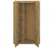 Шкаф угловой SZF NAR 2D VMV holding АЙСОН 2 дверный дуб артизан