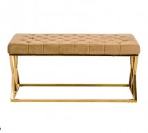 Банкетка BN-2 капучино + золото