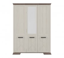 Шафа SZF3D Гербор Марсель 3 дверна ясен сніжний 167 см