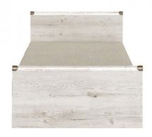 Ліжко ВМК-Україна JLOZ Монтана Каньйон ДСП біле без вкладу