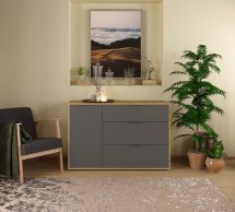 Комод 1Д3Ш Нитро 