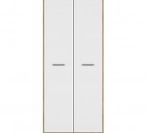 Шкаф SZF2D BRW Poland Matos 2 дверный белый