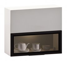 Тумба верхня В80.72.1Д1СК. Бар Сушка Комбі Gola ручка Фарбований Високий Глянець