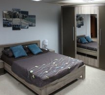 Модульная спальня Juliet/Джульетта VMV Holding Дуб арканзас тёмный/Бронза