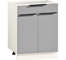 Тумба нижня Н60.82.1Я2Д Лофт глянець