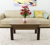 Стіл-трансформер B-Fly Дуб вінтаж оксид/Венге