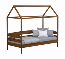 Кровать домик детская Щит бука Эстелла Амми Плюс