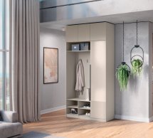 Комлпект в прихожую 4Д гачки Лайн Элегант М