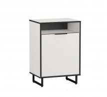 Комод белый F-0003 Форте