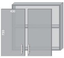 Тумба верхня В-80 вітр. Торонто