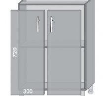 Тумба нижняя Н-60 Торонто