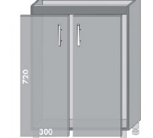 Тумба нижня Н-61 Торонто