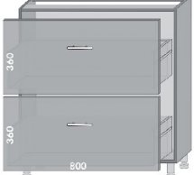 Тумба нижня Н-82 Торонто