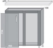 Тумба нижняя Н-91 Торонто