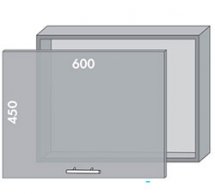 Тумба верхняя В-962 витр. Торонто