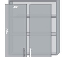Тумба верхня В-980 вітр. Торонто