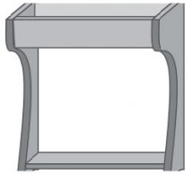 Тумба верхняя В-131 Торонто.