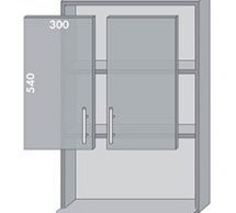 Тумба верхня В-966 вітр. Торонто