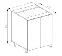 Тумба нижня Н 60 Софі