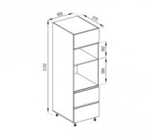 Пенал П 60 ДШ п/микромин. LUX Милана