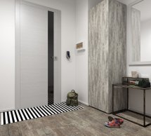 Шкаф Морели ST0013 бетон с полками 60 см