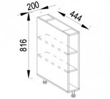 Полки Н 20 Доминика