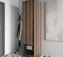 Шкаф Морели R-0002 Рамо 1 дверный дуб кверкус 52 см