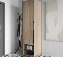 Шкаф Морели R-0002 Рамо 1 дверный сонома 52 см