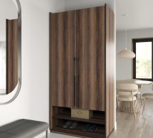 Шафа Морелі R-0003 Рамо 2 дверна дуб кверкус 100 см