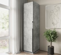 Пенал Морели R-0012 Рамо 2 дверный бетон со штангой 100 см