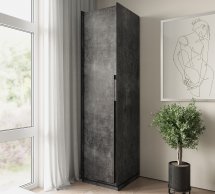 Пенал со штангой бетонный темный R-0012 Рамо