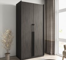 Шафа Морелі R-0014 Рамо 2 дверна венге зі штаногю 100 см