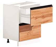 Тумба нижня Н60.82.2Я+1Я внутр. Тренд глянець