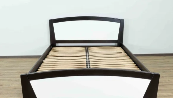 Ліжко двоспальне дерев'яне Дрімка Женева Бук 7