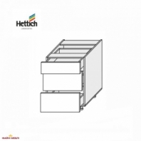 Секция нижняя 60Н3ШХ/820 Pro Hettich Миллениум WG