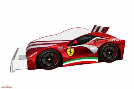 Детская кровать ЭЛИТ Ferrari 1