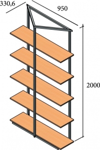 Стеллаж Драй