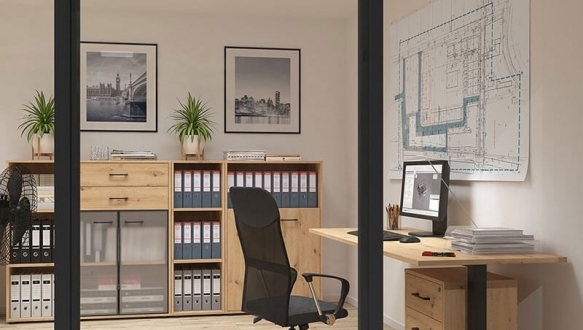 Стол письменный BIU/140/70/A Space office 3